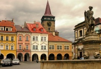 Jíčín - hl. náměstí