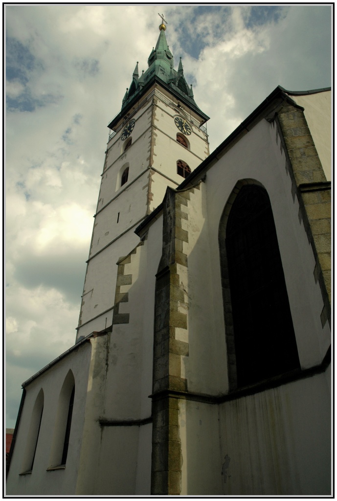Jindichv Hradec - dkansk kostel